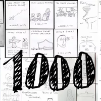 1000 Blank White Cards