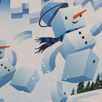 Snowman Dice